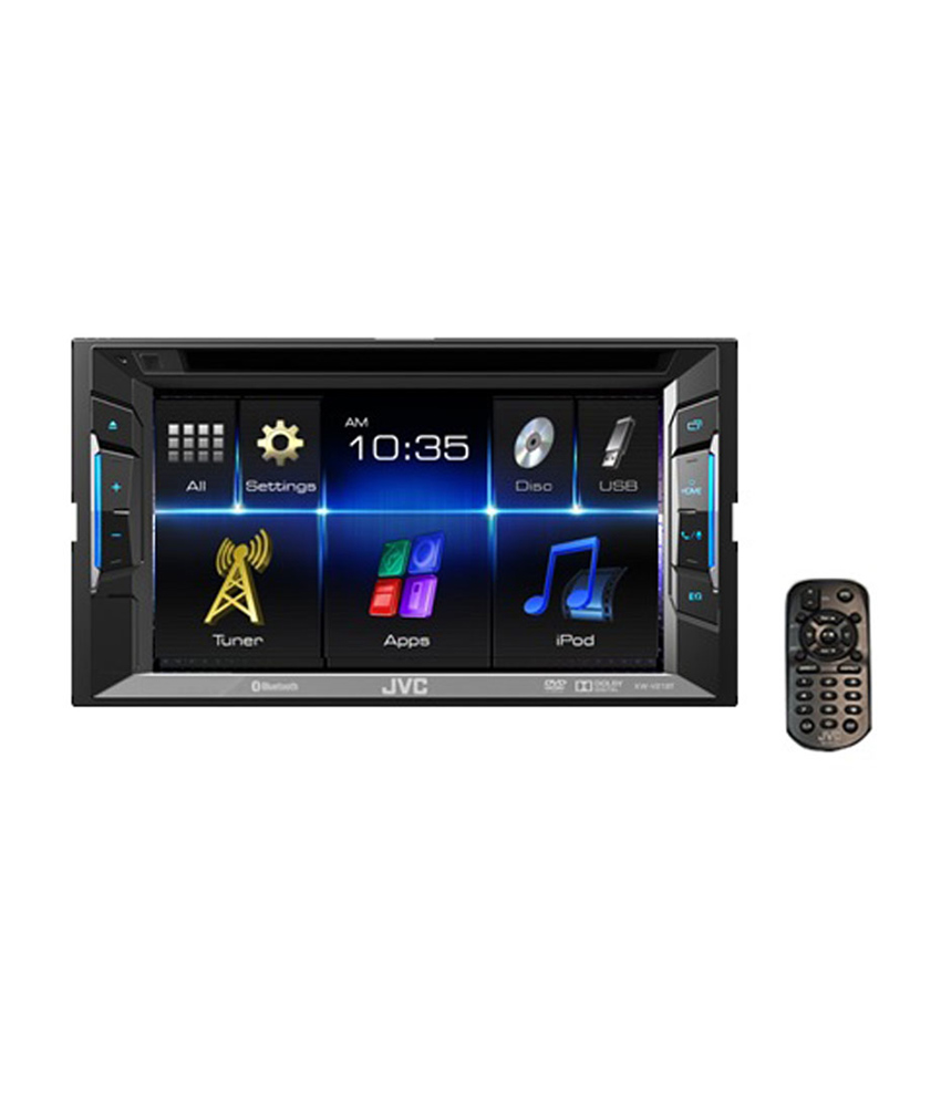 Jvc - Kw-v11 - Double Din - Dvdcdusb Receiver With 6.2-inches Wvga Touch Panel Monitor